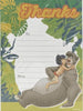 Pack of 20 Jungle Book Child Thank You Card