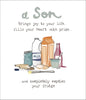 A Son Brings Joy To Your Life Humour Birthday Card