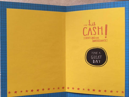 From Your Son Most Important Thing a Dad Give His Father's Day Greeting Card