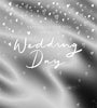 Confetti Garland Wedding Day Card