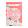 Reversible Sequin Wife Birthday Card 'Love'
