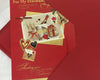 For My Husband Quality Traditional Gold Foil Valentine's Day Greeting Card With Nice Verse