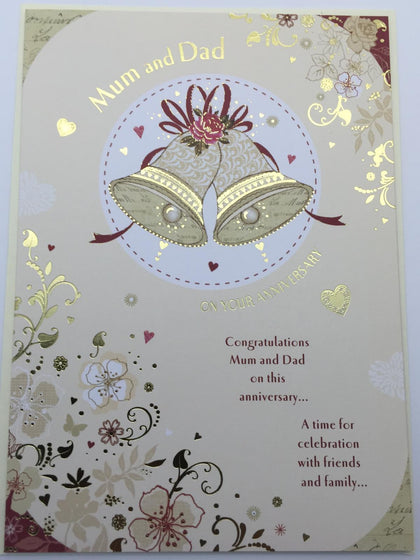 Mum and Dad Anniversary Card