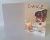 My Favourite Four Letter Word Humour Cake Birthday Card