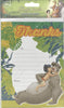 Pack of 20 Jungle Book Child Thank You Card