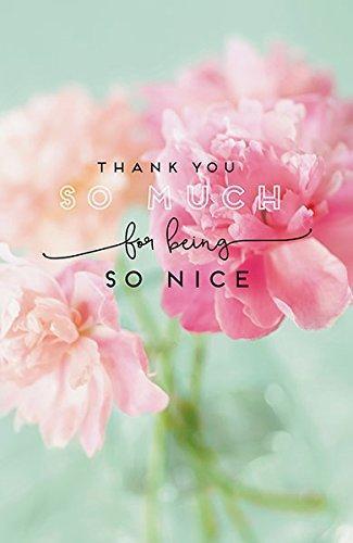 Being So Nice Thank You Card 'You made my day!' 