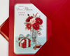 With Love Dear Mum Flower Pot And Present Design Christmas Card