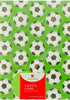 Football Design Gift Wrap 2 Sheets 2 Tags