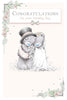 Me To You Bear Congratulations Wedding Day Card