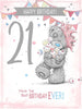 21st Birthday Card Me To You Large
