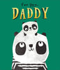 For You Daddy Father's Day Card Cute Embossed Excitement