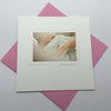 Pink Holy Communion Greeting Card For Girl