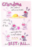 Hanson White Grandma Humour Birthday Card
