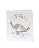 Cute Love Birds Design Engagement Card