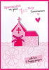 Special Girl On Your 1st Holy Communion Yours Truly Card