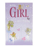 Birthday Girl Flower Fairies Card Kids
