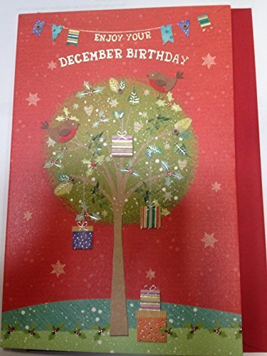 Enjoy Your December Birthday Card