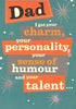 Dad Humour Father's Day Card