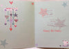 1st Birthday Card Large For Girl