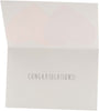 Hearts Design Wedding Day Congratulations Card for Bride & Groom