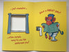 Dad Fold Out Birthday Card Monkey Reading