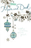 Mum & Dad Traditional Christmas Greeting Card Luxury Embellished Cards