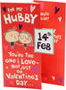 Pop-Up Husband Valentine's Day Card