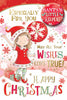 Especially For You Santa’s Little Helper Christmas Card