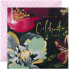 Classic Floral Design Birthday Card