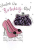 Birthday Girl Embellished Hand-Finished Tutti Frutti Cards