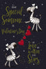 Valentine’s Day Card Someone Special Zebras With Love Hearts