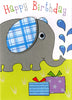 Happy Birthday Design Elephant Yours Truly Cards