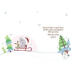 Special Daughters Me to You Bear With Baby Snowman 1st Christmas Card