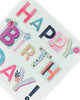 Multipack of 6 Cards Birthday Card Bundle Bold Font Lettering