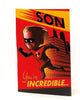 Son Disney The Incredibles Pop up Birthday Card