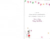 A Little Birthday Wish Granddaughter Birthday Card