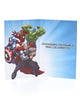 Disney Marvel Avengers Birthday Boy Card Iron Man, Hulk, Captain America, Thor