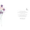 Sending Loving Thoughts With Deepest Sympathy Card
