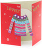 Mum Christmas Card Fun Christmas Jumper Design