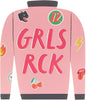Jacket Design Teenage Age 12 Girl Birthday Card