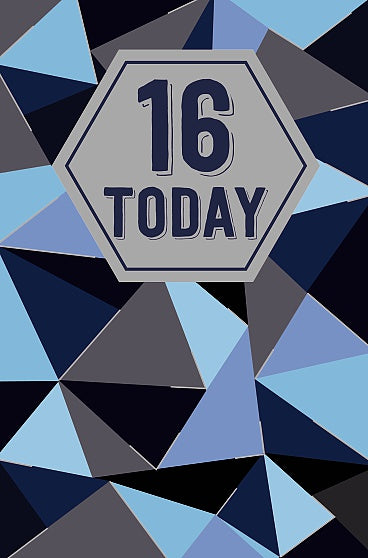 Age 16th Beautiful Boy Birthday Card 