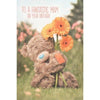 Mam Birthday Photo Finish Me to You Bear Card