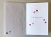 Baby Girl Matt Textured New Baby Card