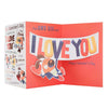 One I Love Valentine's Day Card 'Pop Up' Large