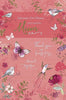 Mum Thank You Butterfly Birds Quality Mother's Day Wishes Greeting Card