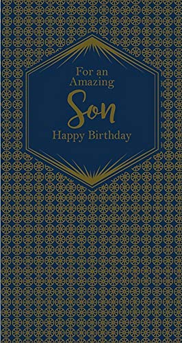 Wishing Well for an Amazing Son Slim Birthday Card