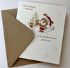 Grandma Wishes Just For You Cute Lots of Woof Christmas Card