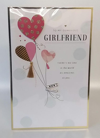 Gorgeous Girlfriend Valentine's Day Card