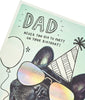 Contemporary Funny Pug Dad Birthday Card