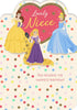 Disney Princess Niece Birthday Card